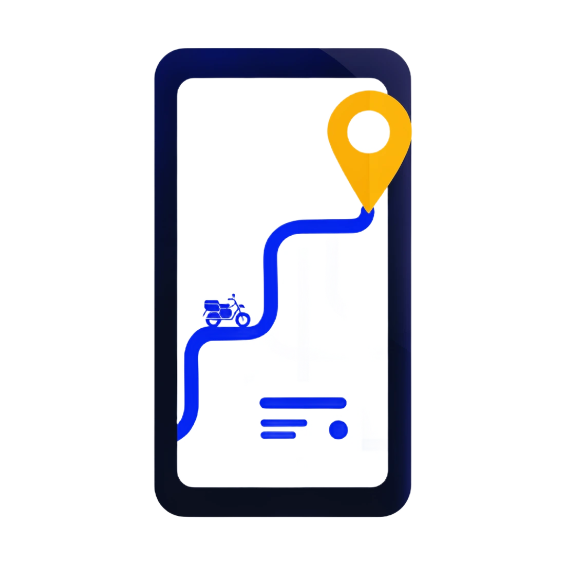 App da EuLevoBR mostrando o mapa e a rota da entrega em tempo real